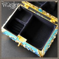 狄安娜手饰品收纳盒复古欧式韩国公主首饰盒绒布珠宝盒戒指盒礼物