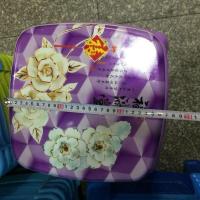 四川成都塑料高品质优质钢化加厚家居成人餐桌收纳高凳子