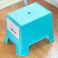 彩色可叠加收纳凳创意多功能椅子储物凳大号可坐人换鞋凳子塑料凳