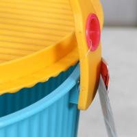 带盖手柄塑料多功能储物桶学生洗车洗衣桶收纳桶方圆形钓鱼桶凳子