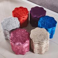 欧式创意家用多功能实木布艺沙发凳收纳凳子储物凳可坐人成人