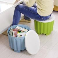 家用成人儿童塑料凳子换鞋凳时尚创意可坐折叠收纳储物凳沙发矮凳