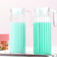 冷水壶玻璃家用凉水杯耐热大容量耐高温加厚扎壶啤酒壶果汁壶饮料