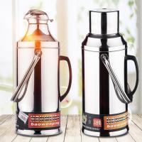 家用保温瓶不锈钢外壳学生用暖水壶暖瓶开水瓶宿舍玻璃内胆