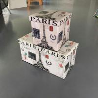 美式米字复古收纳凳子做旧皮革沙发凳储物箱可坐折叠试换鞋凳