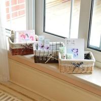 家居桌面收纳盒藤编收纳筐柳编内衣零食杂物筐化妆品储物盒子多色多款多功能生活日用收纳用品时尚创意简约收纳盒