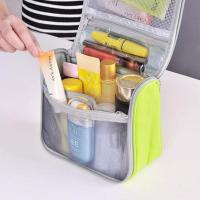 白领旅行洗漱包手提便携防水化妆包收纳袋女男士户外旅游出差套装多色多款多功能生活日用收纳用品时尚创意简约收纳包