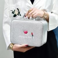 大容量化妆包 便携化妆品收纳盒桌面收纳整理箱小号化妆箱包储物包生活日用家庭家居清洁收纳整理储物包收纳包