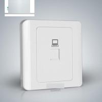 西子开关插座面板远景系列雅白色信息电脑插座网络网线插座面板单电脑多色多款多功能时尚创意电子电工插座电脑插座