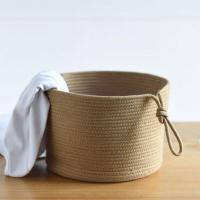 北欧脏衣篮简约棉线脏衣篓衣物杂物收纳筐玩具日式洗衣篮多色多款多功能生活日用收纳用品时尚创意简约收纳篮