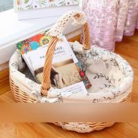 收纳箱零食收纳筐藤编收纳筐柳编篮子野餐篮水果篮子花篮子脏衣篮多色多款多功能生活日用收纳用品时尚创意简约收纳篮