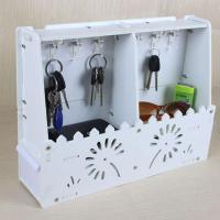 带抽屉钥匙收纳盒遥控手机储物盒 桌面收纳盒可壁挂墙厅钥匙箱多用多色多款多功能生活日用收纳用品时尚创意简约收纳篮