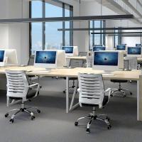 电脑椅护腰职员椅靠背椅写字会议组装时尚现代简约办公椅网布学生