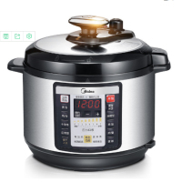 美的（Midea）电压力锅MY-CS6028P 双胆6L容量预约多功能PCS6028P 高压锅F