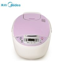 美的(Midea)电饭煲 MB-FS4018D电饭煲锅立体加热智能家用预约4L黄晶蜂窝内胆