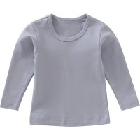 龙之涵秋冬新款儿童春秋冬内衣婴儿单件套头上衣宝宝男童女童秋衣