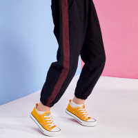 龙之涵(LONGZHIHAN)童装女童裤子2020新款秋装儿童休闲运动裤中大童百搭男童卫裤儿童裤子