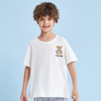 龙之涵(LONGZHIHAN)儿童T恤2021童装男童夏季女童男童装儿童短袖上衣