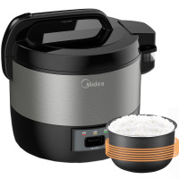 美的电饭煲商用大容量9升10-16人食堂酒饭店全自动多功能煮电饭锅YJ900