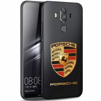 HIGE/华为mate10Pro/保时捷手机壳磨砂3D浮雕个性时尚保护套后盖全包防摔硬壳 华为mate10Pro 保时捷