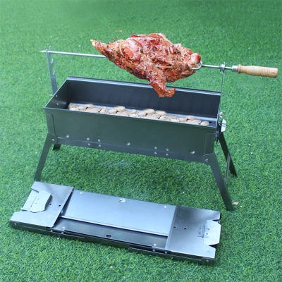 烧烤炉家用烧烤架户外折叠便携闪电客木炭烤炉炉子烤串套餐烧烤工具烤肉