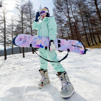 闪电客2022单双肩滑雪板饺子皮单板滑雪保护套收纳包滑雪装备