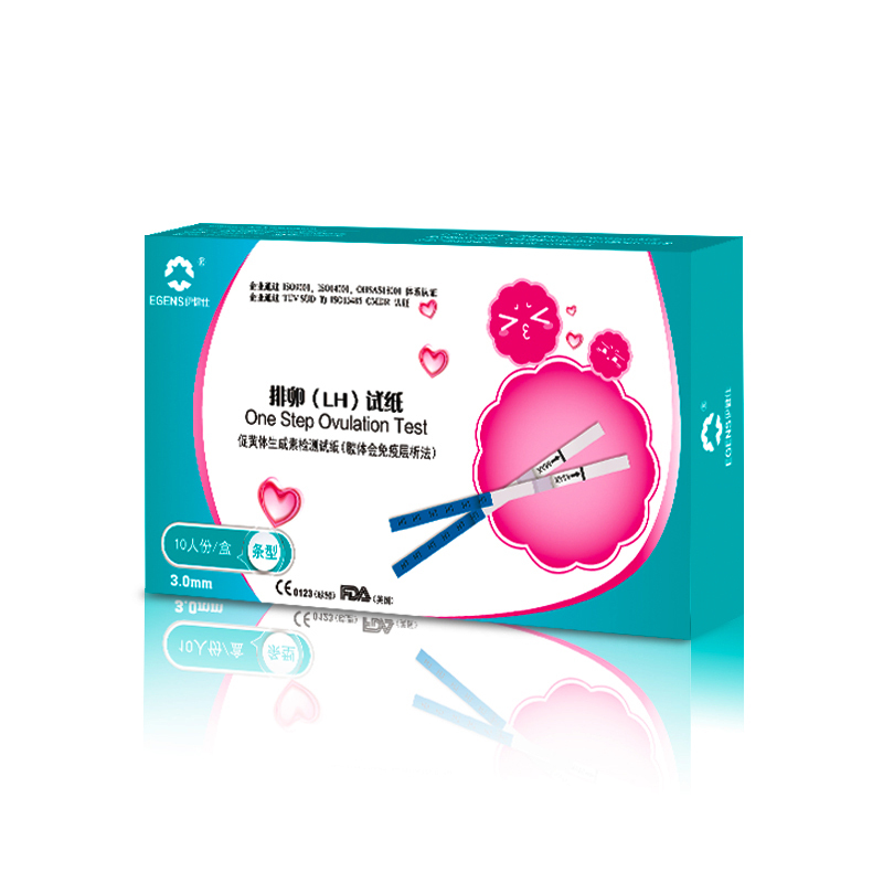 伊健仕优孕系列 LH排卵检测试纸 检测女性排卵期 测排卵试纸 30条装 送验孕笔一支