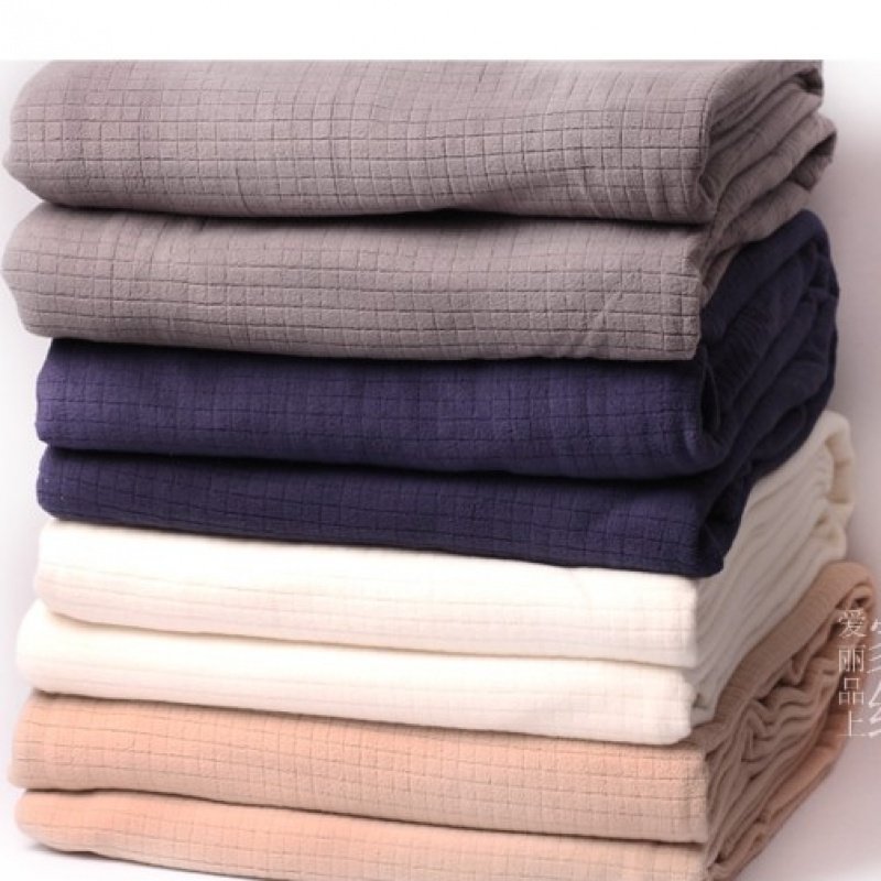 双人摇粒绒加厚毛毯保暖不打滑床单沙发毯纯色简约午睡盖毯薄被子