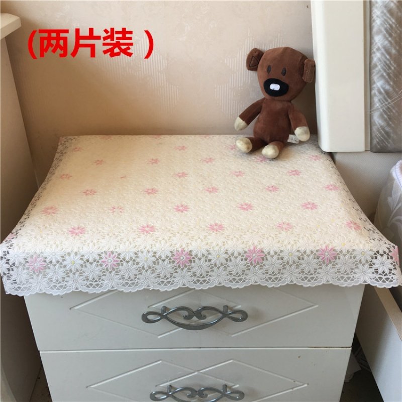 定制尺寸床头柜盖布PVC垫子电视柜桌布鞋柜垫洗衣机台布茶几垫子