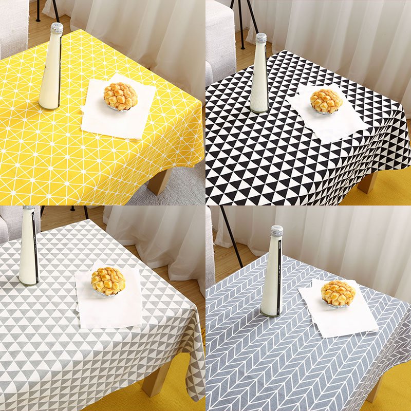 文艺ins桌布布艺棉麻小清新北欧宜家书桌茶几餐桌布家用简约现代