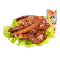 零食工坊(snack show)鸭锁骨 60g 鸭肉肉类肉干肉脯 休闲零食