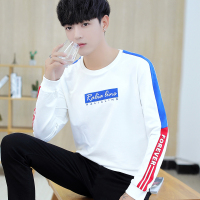 夏季季长袖t恤男韩版男装春装棉打底衫学生潮流秋衣上衣服 衫伊格(shanyige)