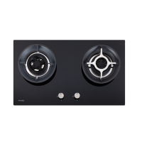 玉立(YULI) 钢化玻璃燃气灶JZY/T-B205 黑色 液化气