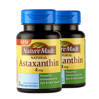 天维美(Nature Made) 天然虾青素软胶囊雨生红球藻 60粒 男女通用