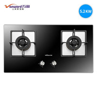 万和(Vanward)嵌入式黑晶钢化玻璃燃气灶B9-L10Z