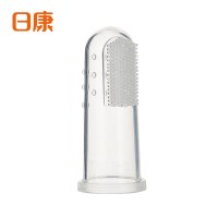 清仓款日康RK-3504指套牙刷 幼儿宝宝乳牙刷 按摩牙龈方便清洁小宝宝牙齿