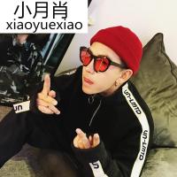 毛线帽男春天瓜皮帽韩版针织帽流氓帽嘻哈帽街头ins冷帽潮牌帽子