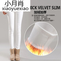 加绒加厚打底裤女士外穿保暖靴裤秋冬季高腰弹力小脚铅笔长裤子潮