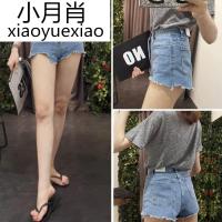 显腿长显瘦aa超短裤款夏装学生撕边流苏高腰磨边性感牛仔裤热裤女