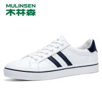 木林森2019新款春季春季运动小白鞋百搭休闲男鞋板鞋男韩版潮鞋子