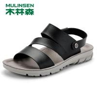木林森2019新款专柜正品凉鞋男夏季外穿男士软底两用休闲防滑沙滩凉拖男潮