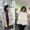 新款式新款韩版女装甜美chic翻领加厚羊羔毛外套女短款冬季保暖纯色夹克-定制款