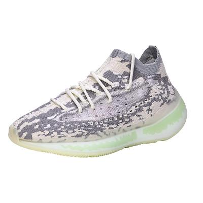 加勒特奈夫(JIALETENAIFU)椰子鞋男士秋季YEZI YEEZY380蜜桃粉满天星正品官方过毒蓝外星人运动休闲鞋