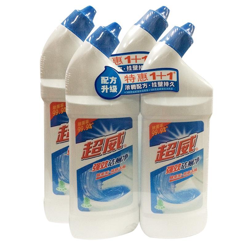 洁厕精500g*4瓶装优惠装洁厕液灵净剂马桶厕所清洁去异味