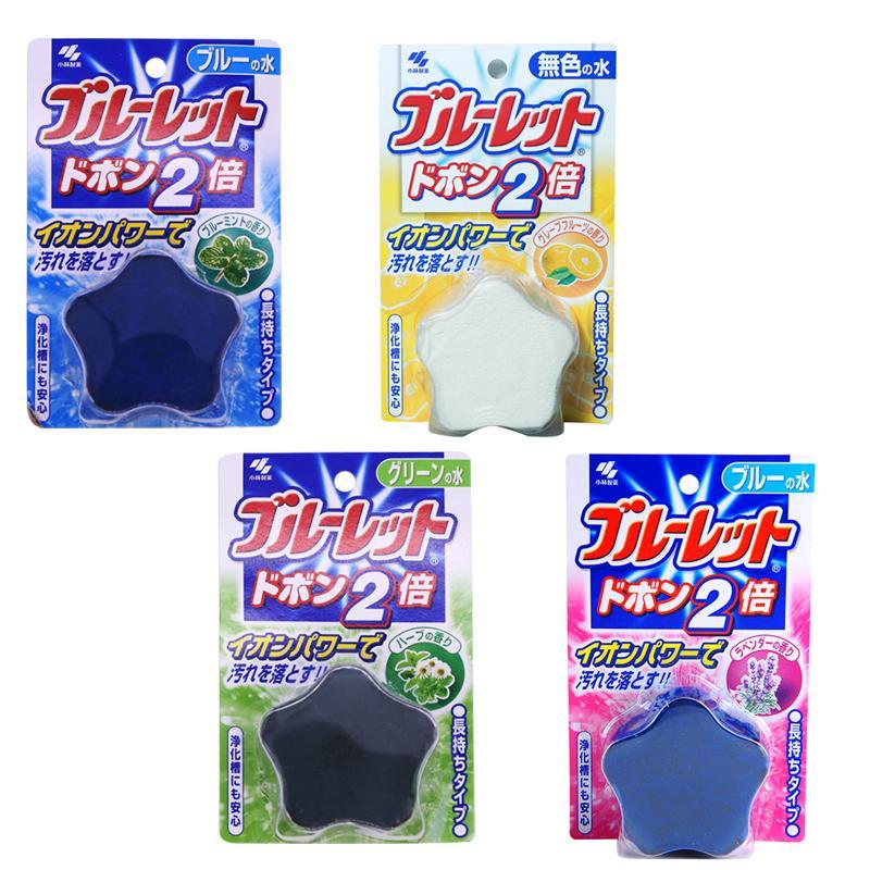 日本原装洁厕自动马桶蓝泡泡洁厕块清洁剂强力去污杀菌