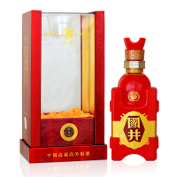 白酒礼盒 52度国井国6献礼版_500ml*4瓶整箱装 国井香型 纯粮酿造 商务用酒
