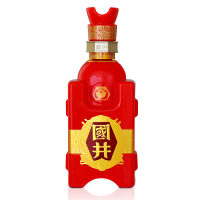 白酒礼盒 52度国井国6献礼版_500ml*4瓶整箱装 国井香型 纯粮酿造 商务用酒