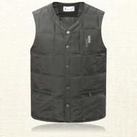 运动户外秋冬装男士羽绒马甲坎肩中老年人内穿羽绒服背心保暖