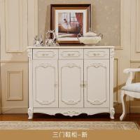 欧式两鞋柜法式客厅雕花厅玄关储物柜家具FX020FX020两鞋柜组装壹德壹