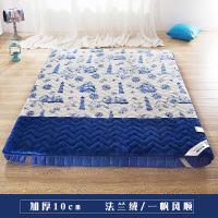 加厚床垫1.5米床折叠榻榻米打地铺保暖床褥子1.8m1.2米学生0.9m垫D019壹德壹